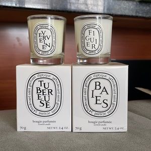 Diptyque candles $50/ 70g